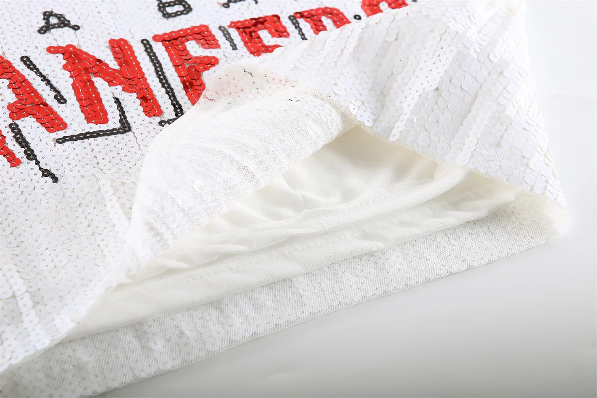 Tampa Bay Buccaneers Sequin Tee